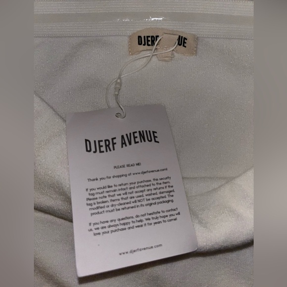 DJERF AVENUE tube top sugar NWT - small - Picture 8 of 15